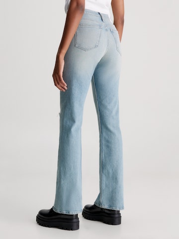 Calvin Klein Jeans Bootcut Jeans in Blauw