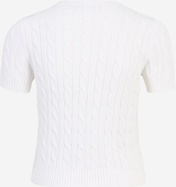 Lauren Ralph Lauren Petite Neulepaita 'GASSED' värissä valkoinen