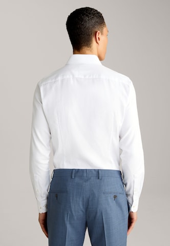 JOOP! Slim fit Business Shirt 'Panko' in White