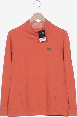 JACK WOLFSKIN Sweatshirt & Zip-Up Hoodie in M in Orange: front