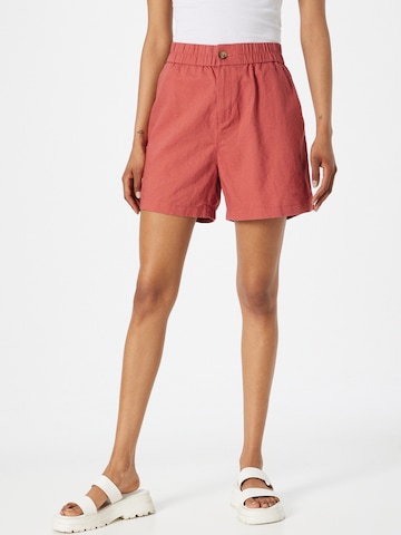 ESPRIT Regular Broek in Rood: voorkant