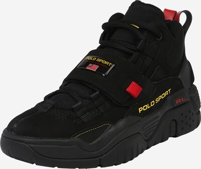 Polo Ralph Lauren Zapatillas deportivas altas en negro, Vista del producto