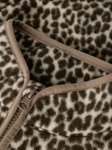 NAME IT Ζακέτα φλις 'NMFMEEKO' σε γκρι