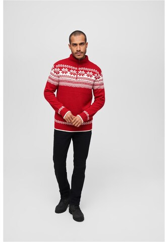 Pull-over Brandit en rouge