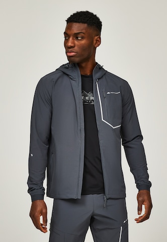 Veste mi-saison 'Ramble 3.0' MONTERRAIN en gris : devant