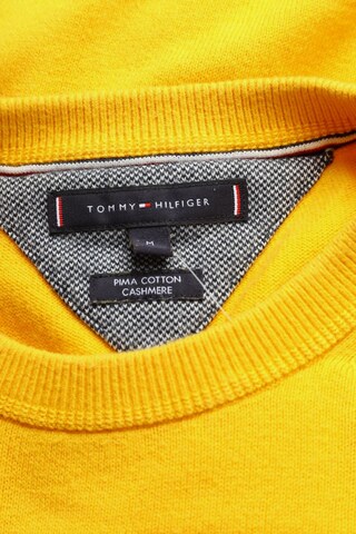 TOMMY HILFIGER Pullover M in Gelb