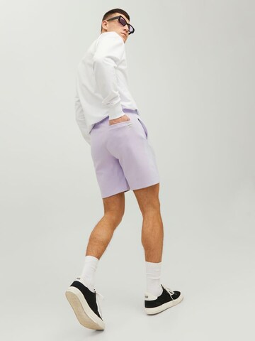 Regular Pantalon JACK & JONES en violet