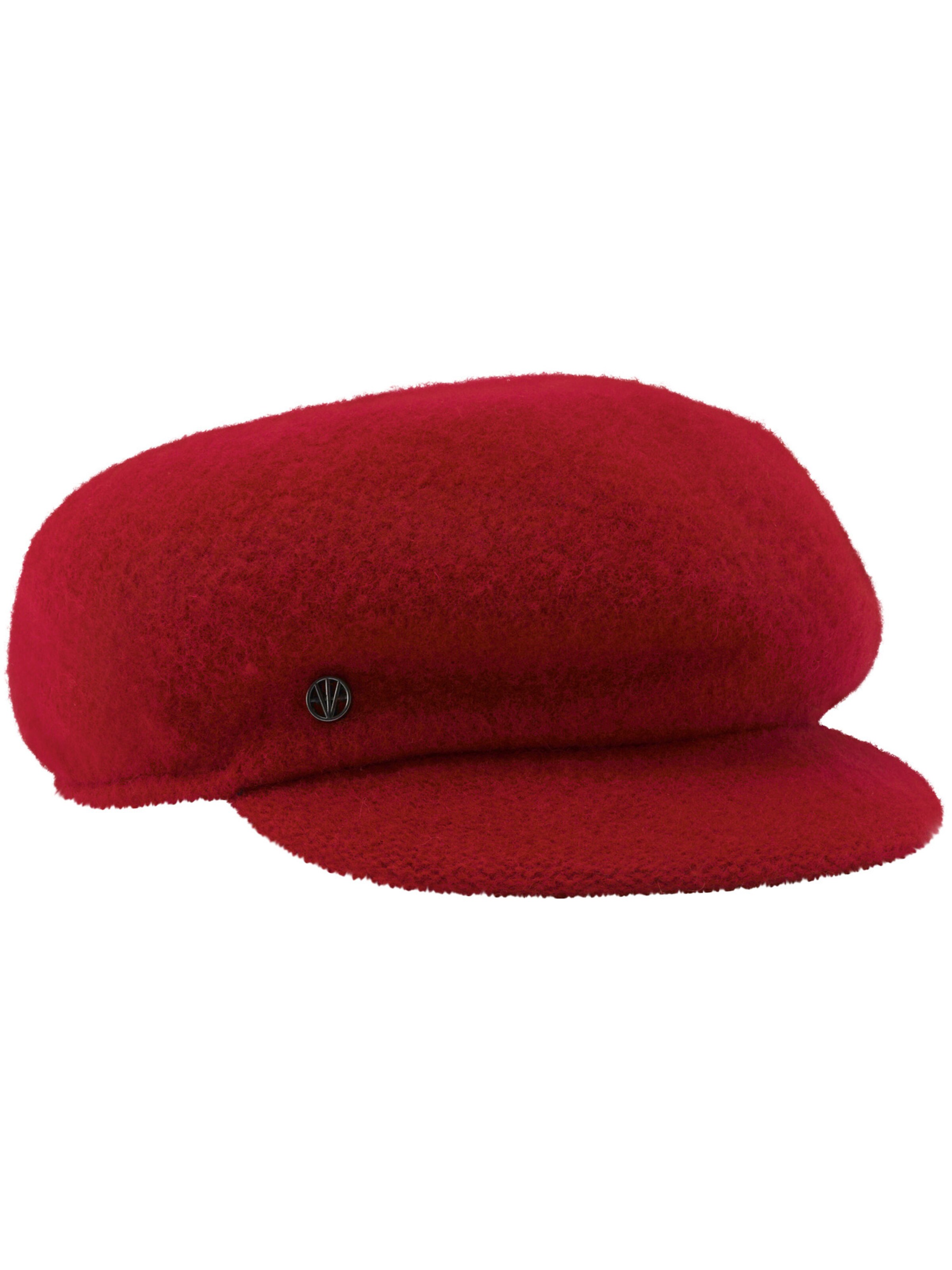 LOEVENICH Beanie in Red: front