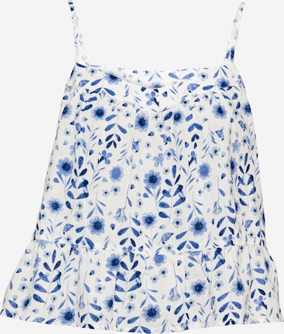 GAP Top 'SWING PEPLUM' - modrá / offwhite, Produkt