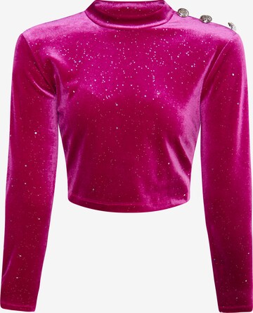 faina Shirt in Roze: voorkant