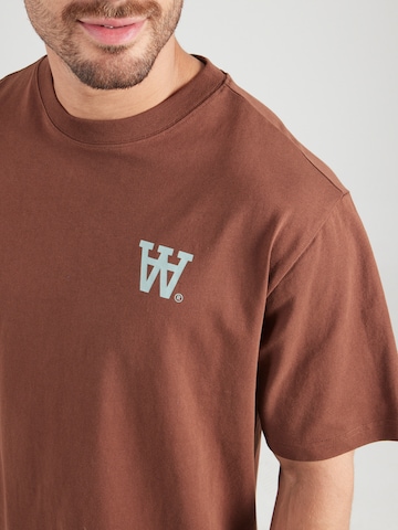 WOOD WOOD Shirt 'Asa seal' in Brown
