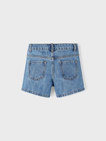 NAME IT Regular Shorts 'Bella' in Blau