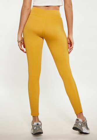 faina Athlsr Skinny Leggings in Geel