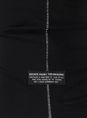 Key Largo Skjorte 'MT THINK' i svart