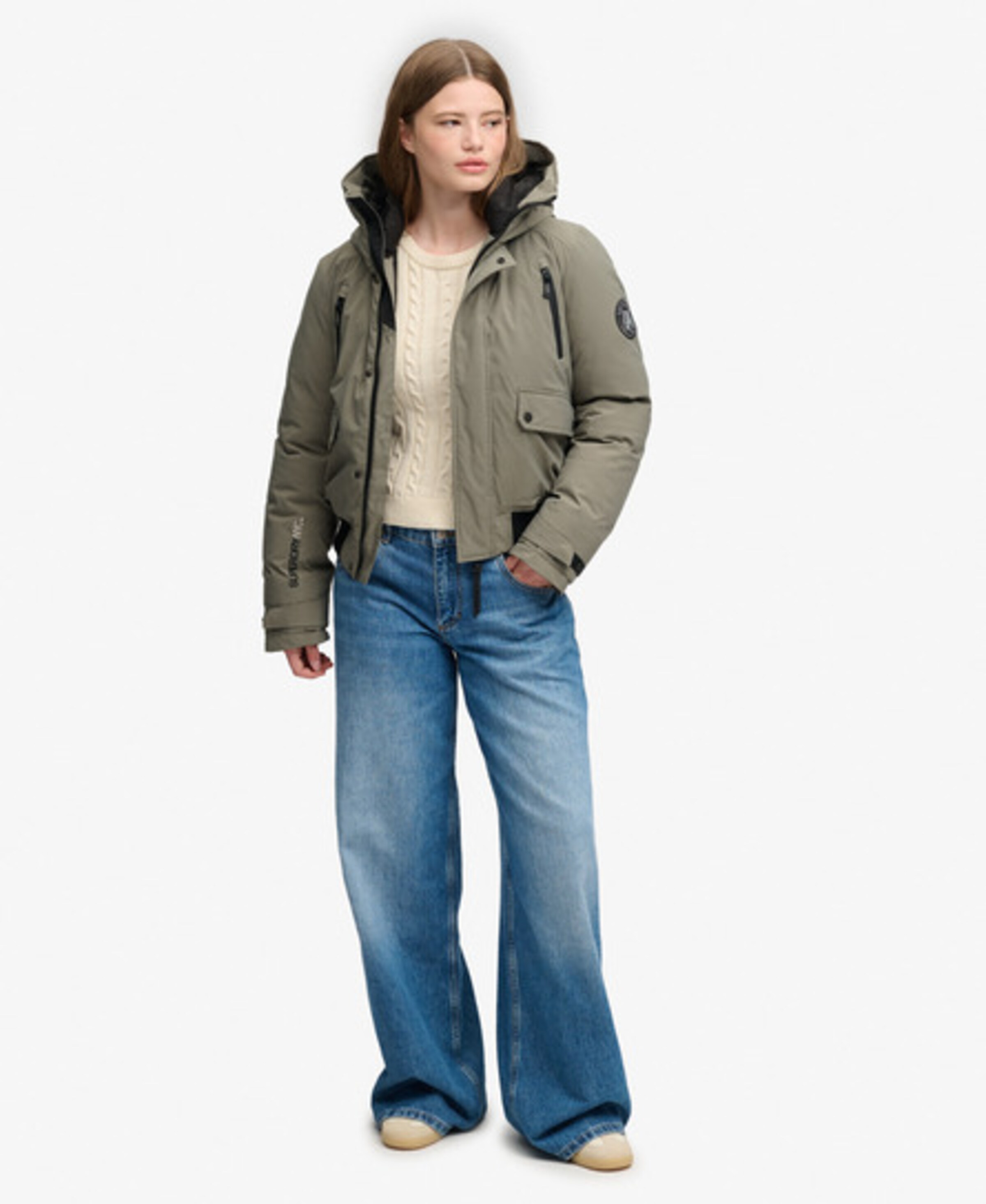 Superdry & Co Vinterjakke 'City' i grøn