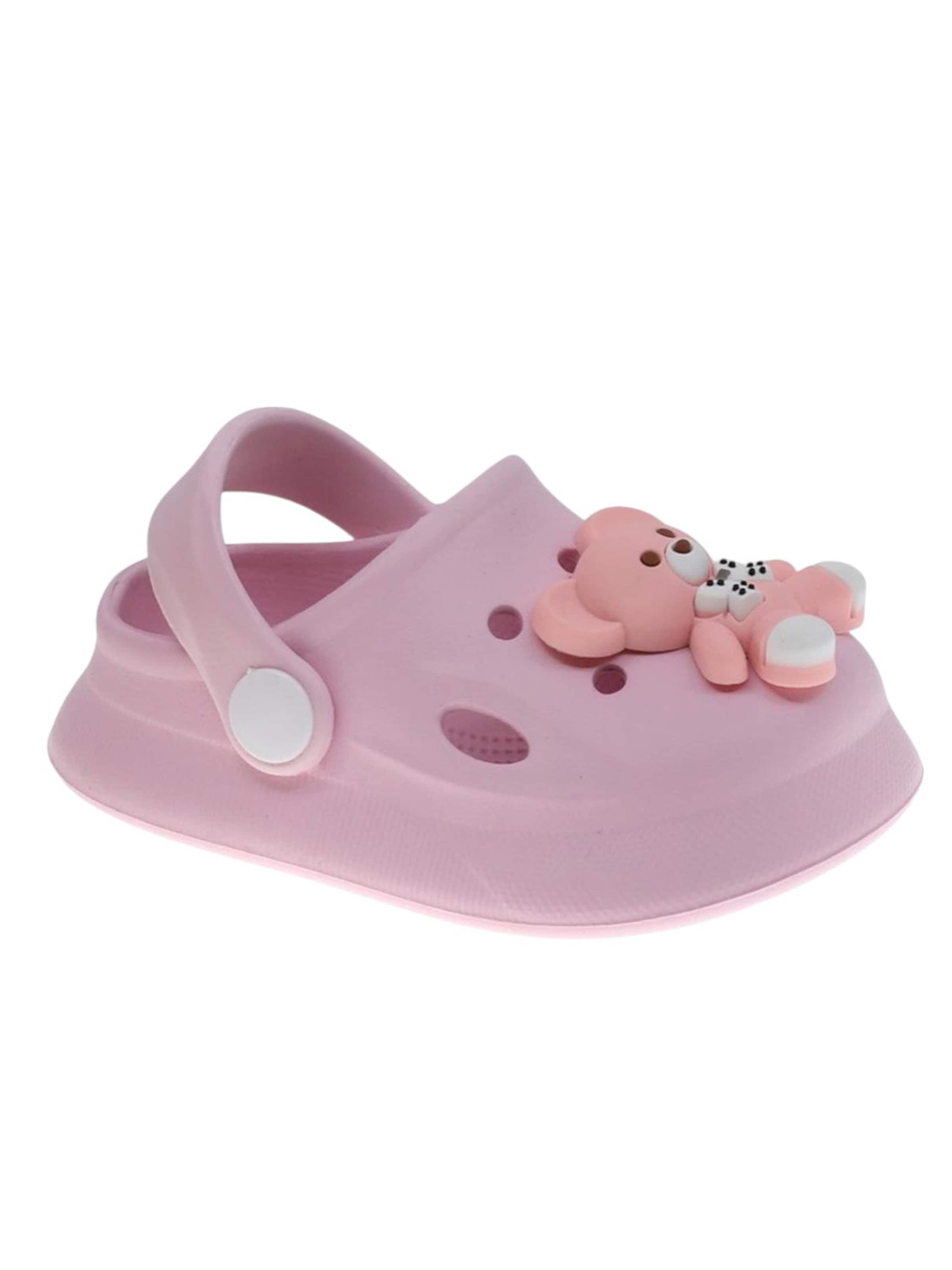 Beppi Sandalen 'Eva Clog' in Roze: voorkant