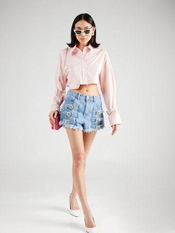 Hoermanseder x About You Blouse 'Bryna' in Roze