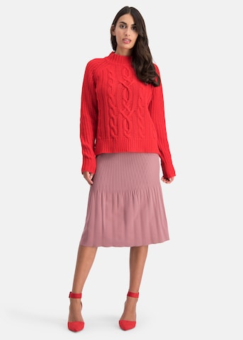 Pull-over 'Sanbeta' Nicowa en rouge