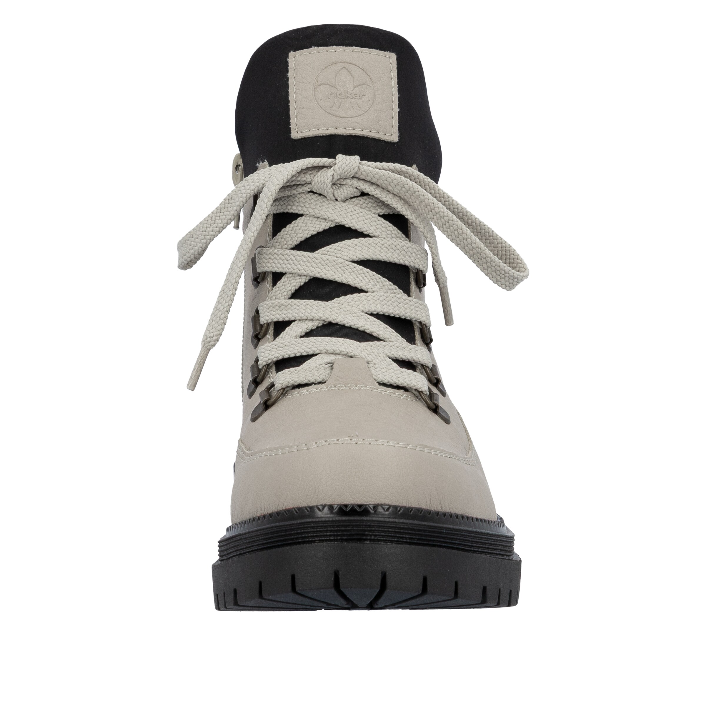 Rieker Schnürstiefelette in Beige