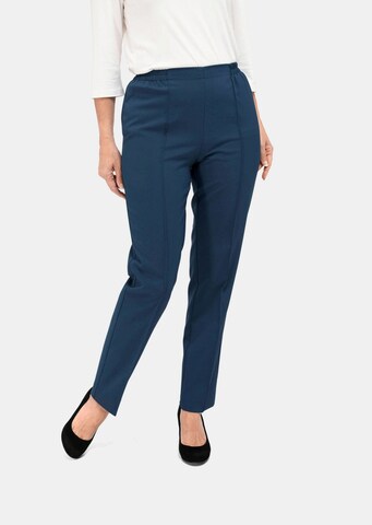 Regular Pantalon Goldner en bleu : devant