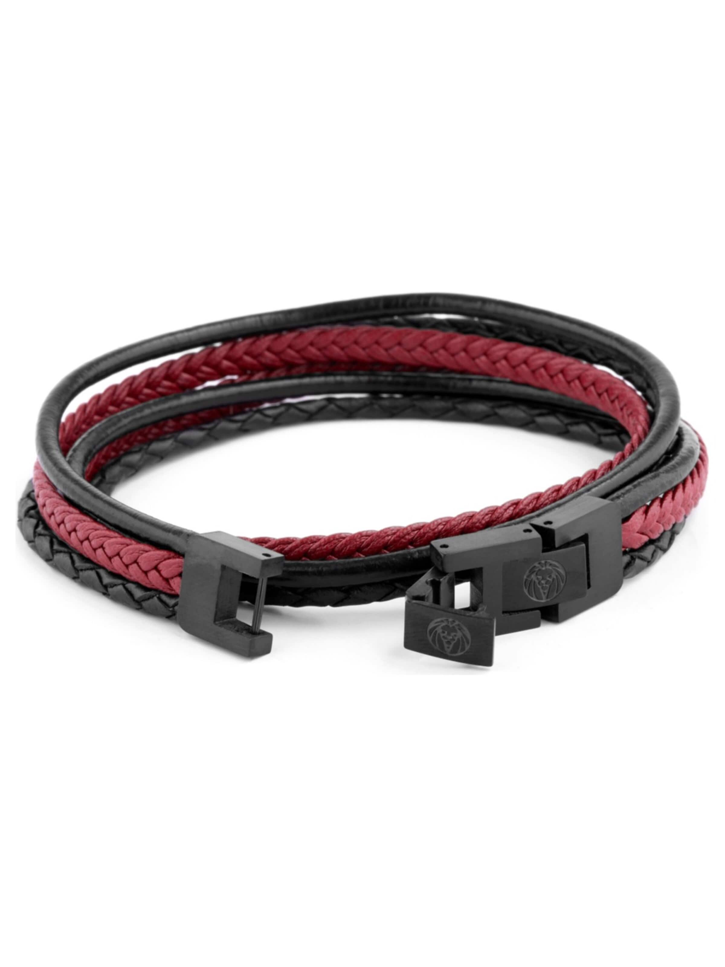 Lucleon Bracelet 'Roy' in Red