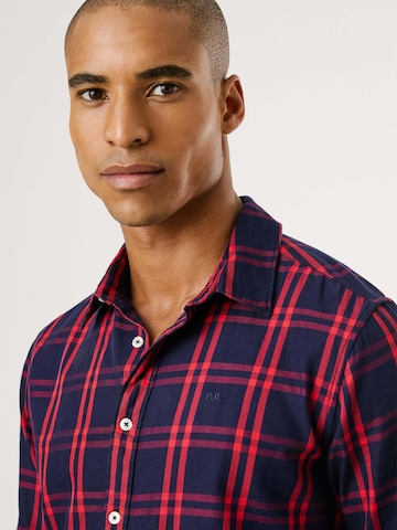 Coupe regular Chemise 'Conrad' Pepe Jeans en bleu
