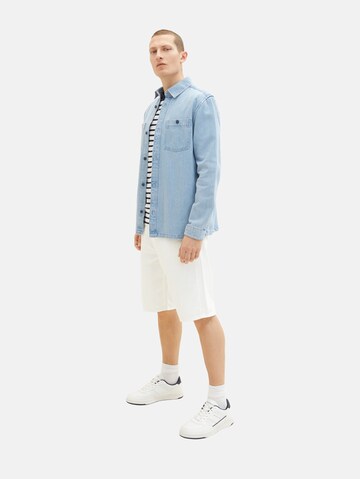 TOM TAILOR Regular Jeans 'Morris' i vit