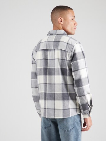 Key Largo Regular fit Button Up Shirt 'PALERMO' in Grey