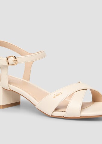 s.Oliver Sandaal in Beige