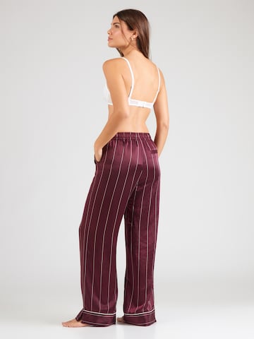 Pantaloni de pijama 'DAYANA' de la ETAM pe roșu