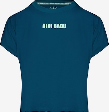 BIDI BADU Performance Shirt in Blue: front