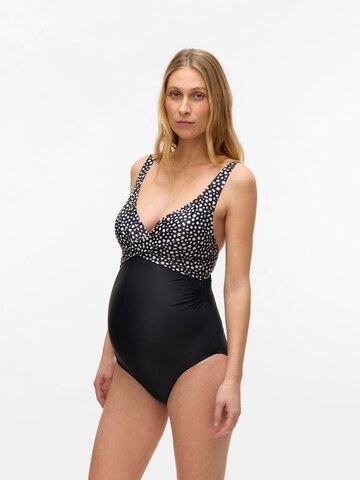 MAMALICIOUS - Clásico Traje de baño en negro: frente