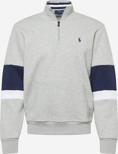 Polo Ralph Lauren Sweatshirt em marinho / acinzentado / branco, Vista do produto