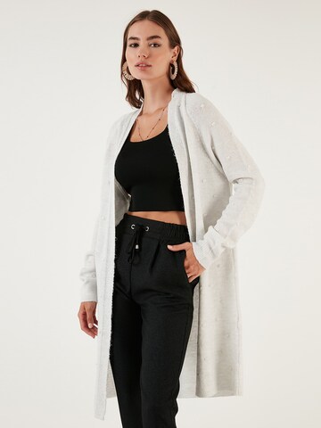 LELA Strickjacke in Grau