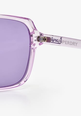 Lunettes de soleil Superdry en violet