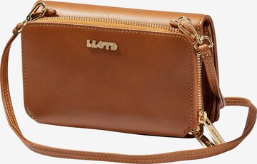LLOYD Handbag 'MICROBAG' in Brown: front