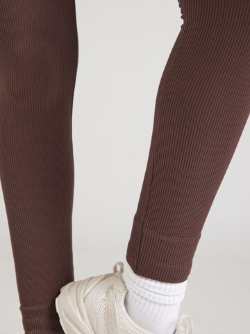 ONLY PLAY Skinny Sports trousers 'ONPJAIA' in Brown