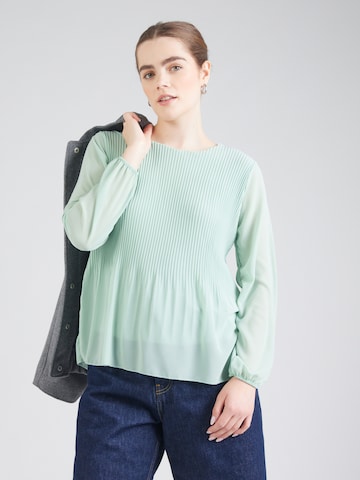ZABAIONE Bluse 'Ev44a' i grøn: forside