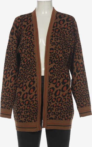 Rich & Royal Sweater & Cardigan in XL in Brown: front
