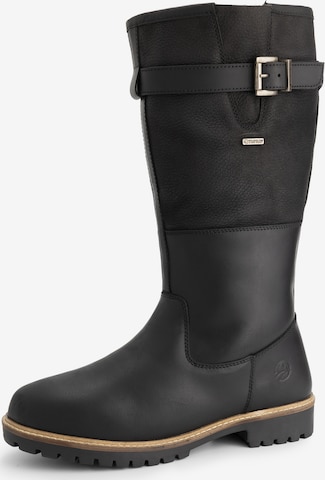 Travelin Boots 'Hyllestad' in Zwart: voorkant