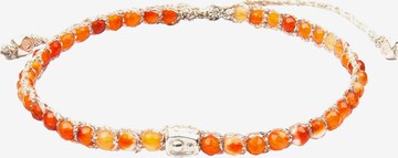 Bracelet Samapura Jewelry en orange : devant