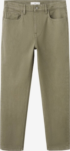 MANGO MAN Jeans 'Benc' in Grün: Vorderseite