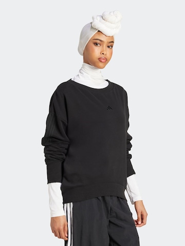 ADIDAS SPORTSWEAR Sportief sweatshirt in Zwart: voorkant