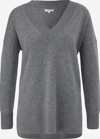 s.Oliver Sweater in Grey: front