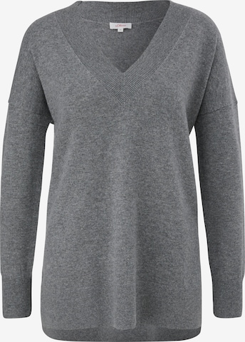 Pull-over s.Oliver en gris : devant