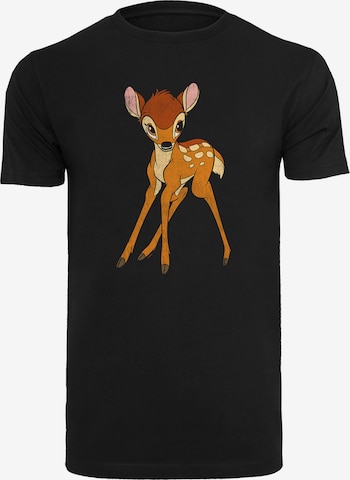 T-Shirt F4NT4STIC en noir : devant