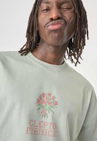 Cleptomanicx T-Shirt in Grün