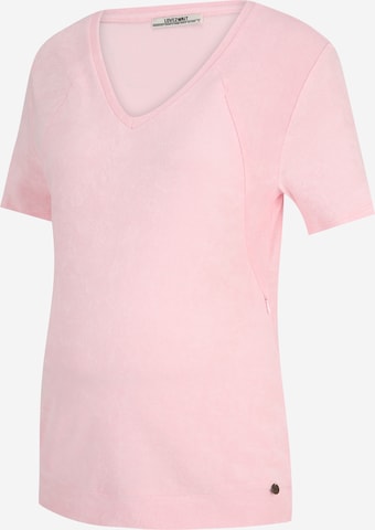 LOVE2WAIT Shirt in Roze: voorkant