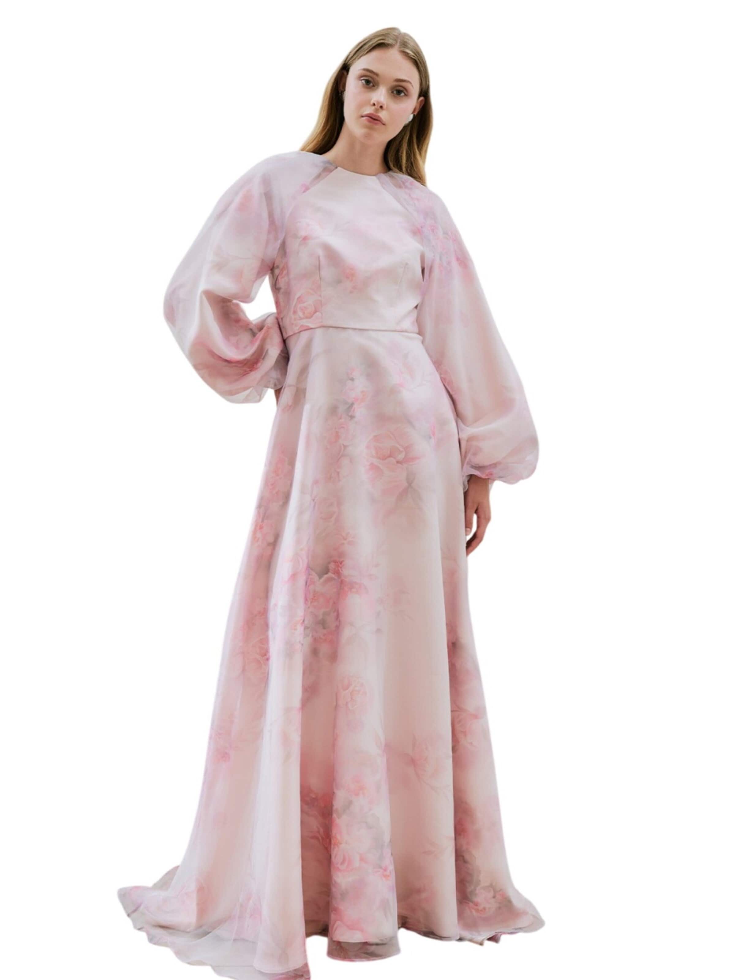 MANUKA Jurk in Roze: voorkant