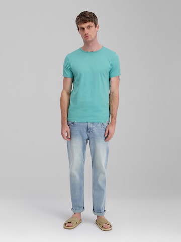 TIMEZONE Shirt 'Ripped' in Green